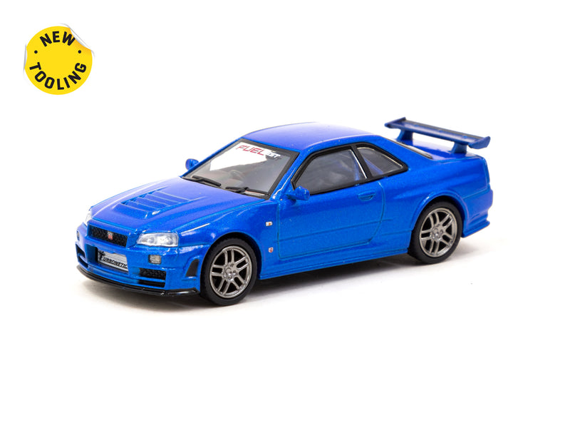 Tarmac Works 1:64 Nismo R34 GT-R Z-tune FuelFest Tokyo 2023 Special Edition