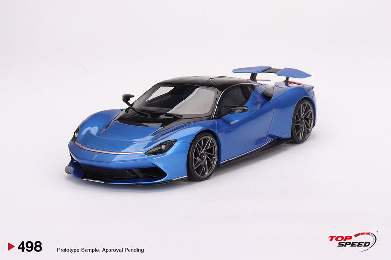 TopSpeed Models 1:18 Automobili Pininfarina Battista Geneva World Premiere 2019 Edition Iconica Blu