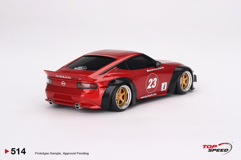 TopSpeed Models 1:18 Nissan Z (RHD) PANDEM Widebody in Passion Red