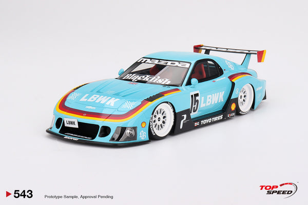 *PREORDER* TopSpeed Models 1:18 Mazda RX-7 LB-Super Silhouette Liberty Walk Europe