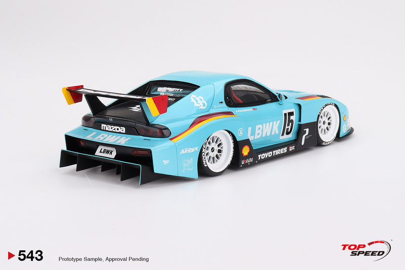 *PREORDER* TopSpeed Models 1:18 Mazda RX-7 LB-Super Silhouette Liberty Walk Europe