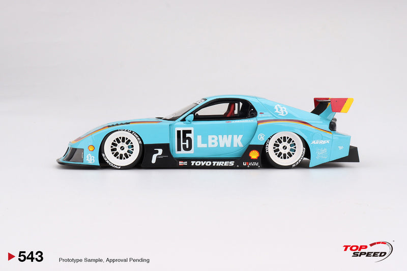 *PREORDER* TopSpeed Models 1:18 Mazda RX-7 LB-Super Silhouette Liberty Walk Europe