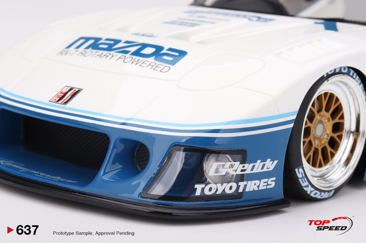 *PREORDER* Top Speed Models 1:18 Mazda RX-7 LB-Super Silhouette IMSA
