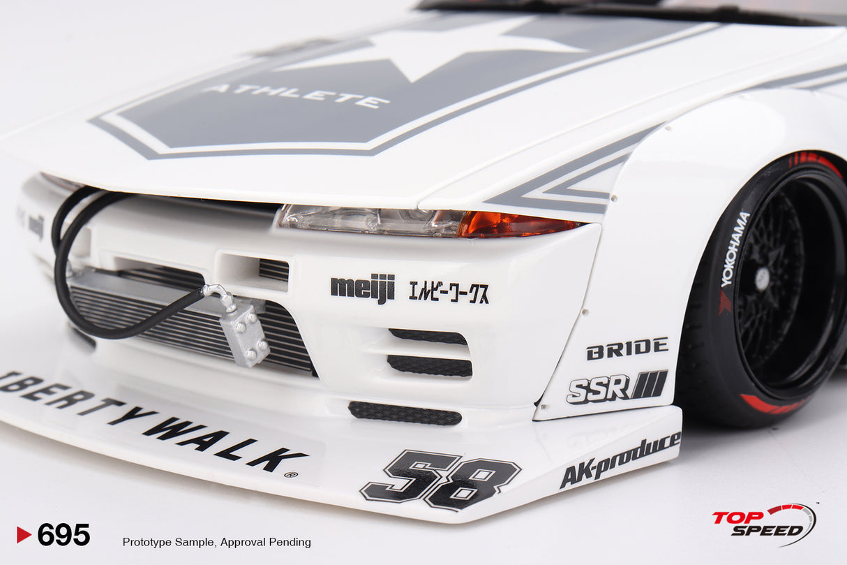 *PREORDER* Top Speed Models 1:18 LBWK Nissan GT-R32 Kaido Works TAS 2025