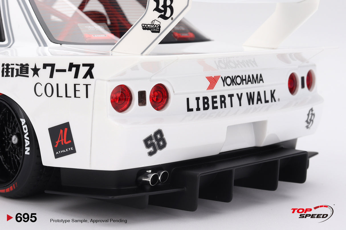 *PREORDER* Top Speed Models 1:18 LBWK Nissan GT-R32 Kaido Works TAS 2025