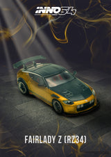 *PREORDER* INNO64 1:64 TOP SECRET FAIRLADY Z (RZ34) in Gold