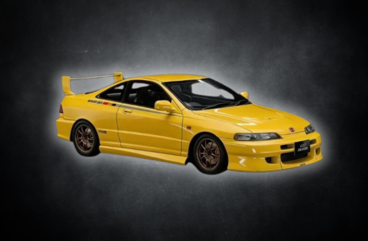 *PREORDER* One Model 1:18 Honda Integra Type-R DC2 Mugen Resin in Yellow