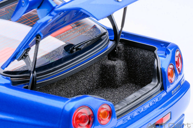 AUTOart 1:18 Nissan Skyline GT-R (R34) NISMO Z-Tune in Bayside Blue