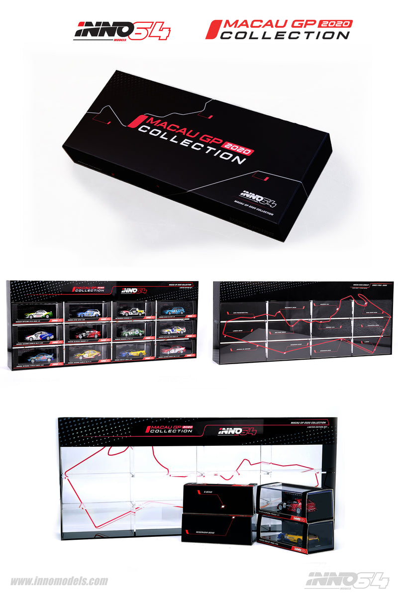 INNO64 1:64 Macau Grand Prix Collection 2020 12 Piece Die-cast Box Set