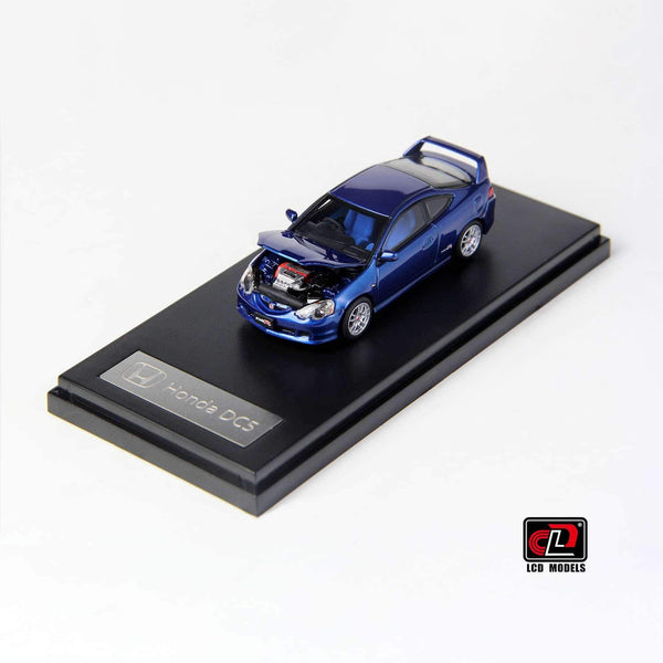 LCD Models 1:64 Honda Integra Type-R (DC5) in Blue