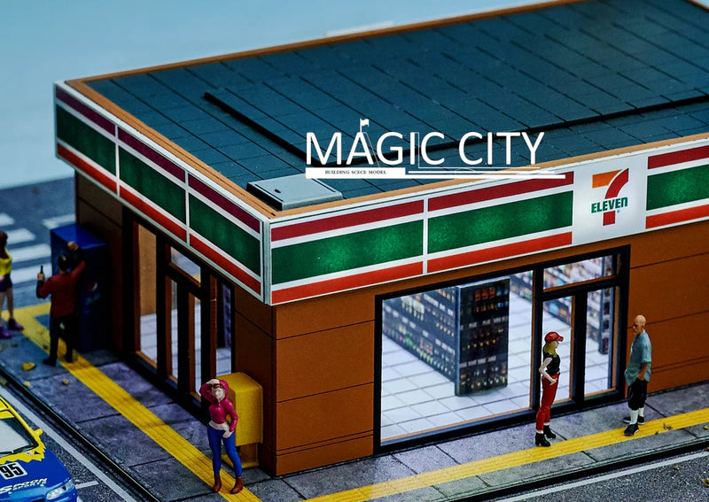 Magic City 1:64 Japanese Supermarket Diorama