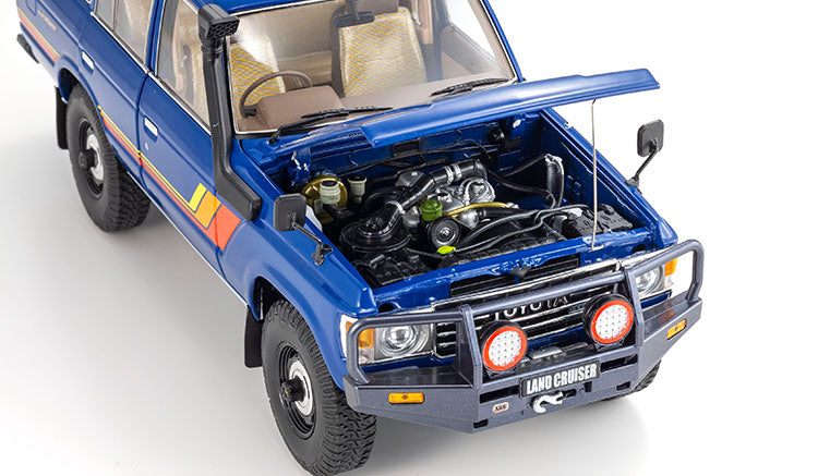 Kyosho 1:18 Toyota Landcruiser 60 Series in Blue