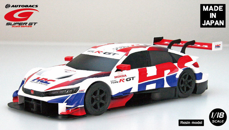 EBBRO 1:18 Honda Civic Type-R Concept Super GT500 Tokyo Auto Salon 2023