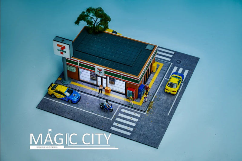 Magic City 1:64 Japanese Supermarket Diorama