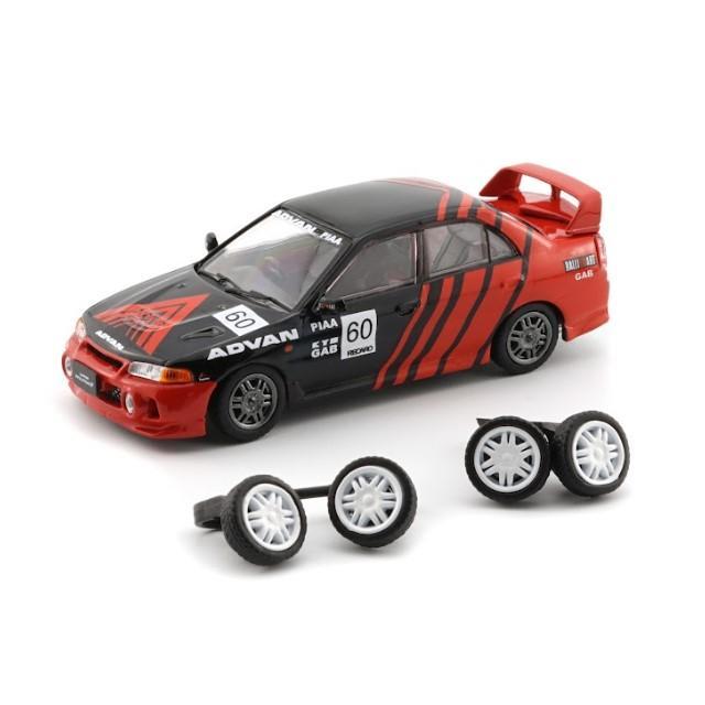 BM Creations 1:64 Mitsubishi Lancer EVO IV Advan Edition RHD Configuration