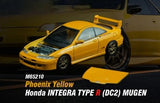 *PREORDER* MotorHelix 1:64 Honda Integra Type-R (DC2) MUGEN in Phoenix Yellow
