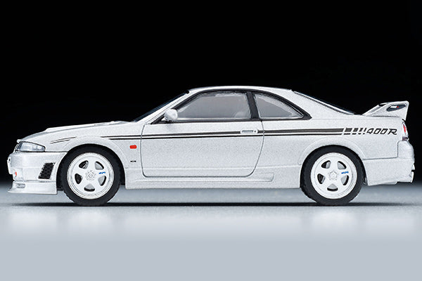 TomyTec 1:64 Nissan Skyline R33 NISMO 400R Tsugio Matsuda Edition in Silver