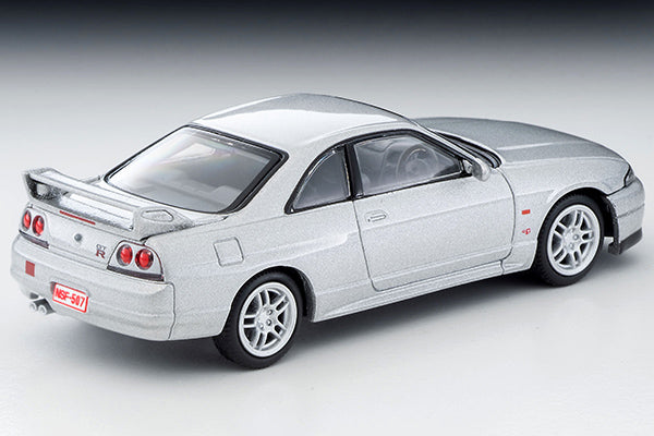 TomyTec 1/64 Nissan Skyline GT-R (BNCR33) Nürburgring Time Attack in Silver