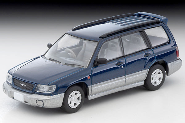 *PREORDER* TomyTec 1:64 Subaru Forester C/20 1997 in Navy / Gray