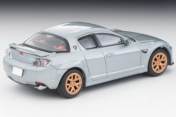 TomyTec 1:64 Mazda RX-8 (2012) Spirit R Japan Car Era Volume 18 Edition in Silver