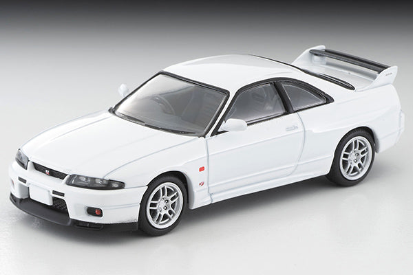 TomyTec 1:64 Nissan Skyline GT-R (BNCR33) V-Spec N1 in White