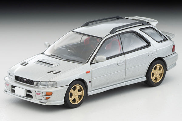 TomyTec 1/64 Subaru Impreza Pure Sports Wagon WRX STi in Silver