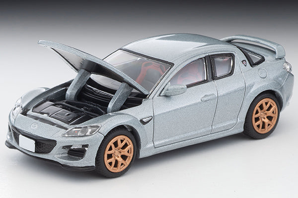 TomyTec 1:64 Mazda RX-8 (2012) Spirit R Japan Car Era Volume 18 Edition in Silver