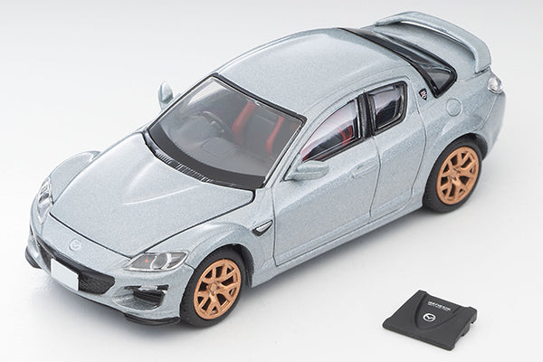 TomyTec 1:64 Mazda RX-8 (2012) Spirit R Japan Car Era Volume 18 Edition in Silver