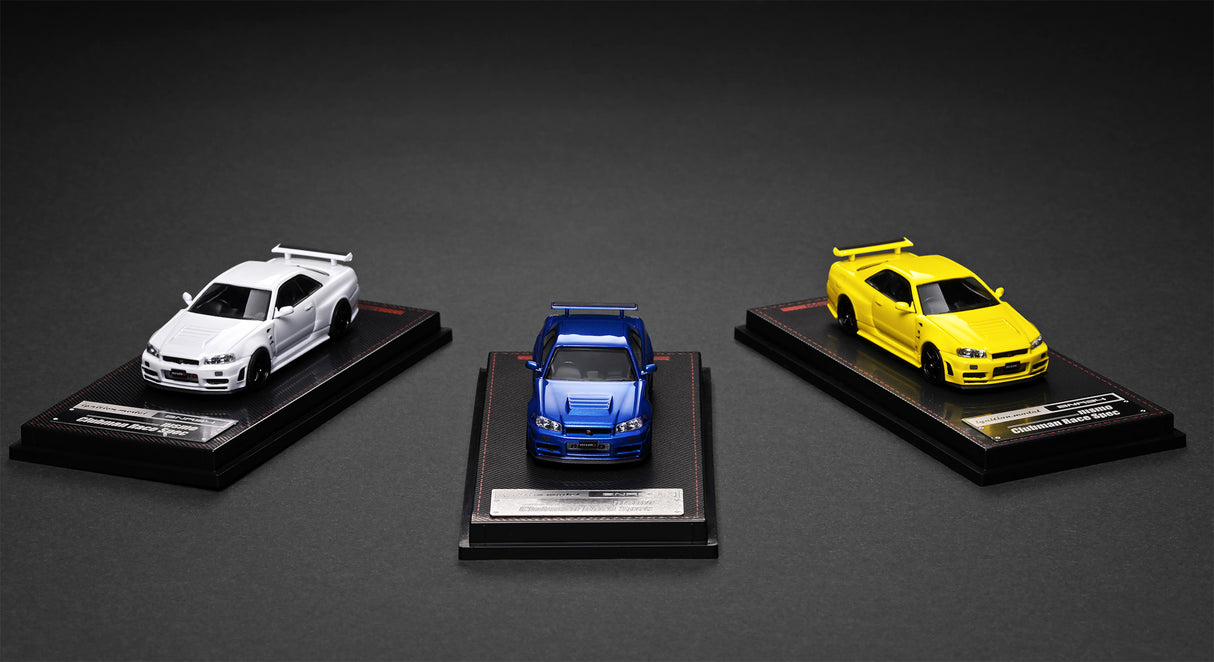 *PREORDER* Ignition Model 1:64 Nissan Skyline GT-R (BNR34) NISMO Customized Version in Blue Metallic