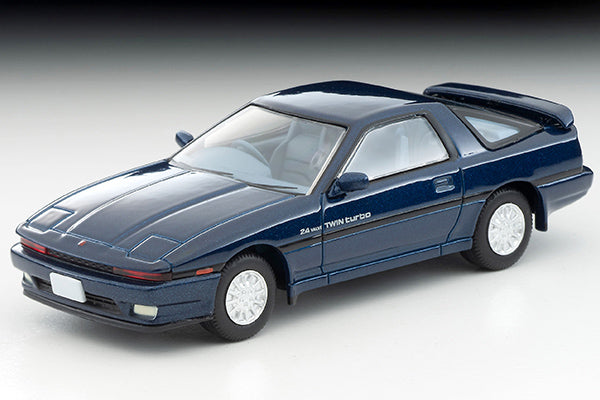 TomyTec 1/64 Toyota Supra 2.0 GT Twin Turbo ('87) in Navy Blue