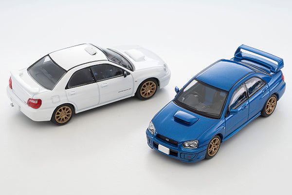 TomyTec 1:64 Subaru Impreza WRX STi Spec C (2003) Model in White