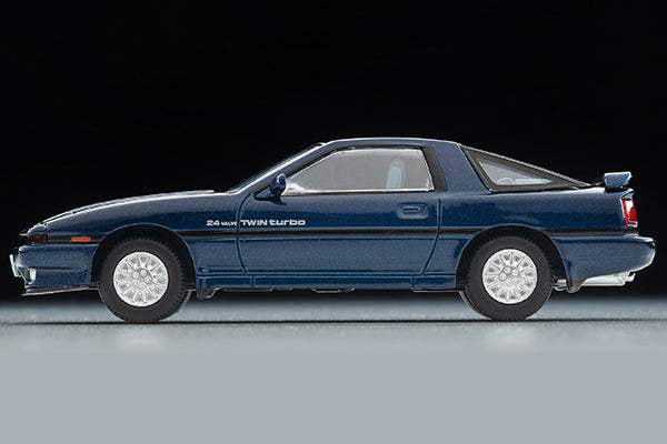 TomyTec 1/64 Toyota Supra 2.0 GT Twin Turbo ('87) in Navy Blue