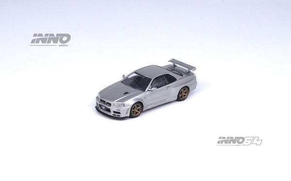 INNO64 1/64 Nissan Skyline GT-R (R34) V-Spec II in Silver