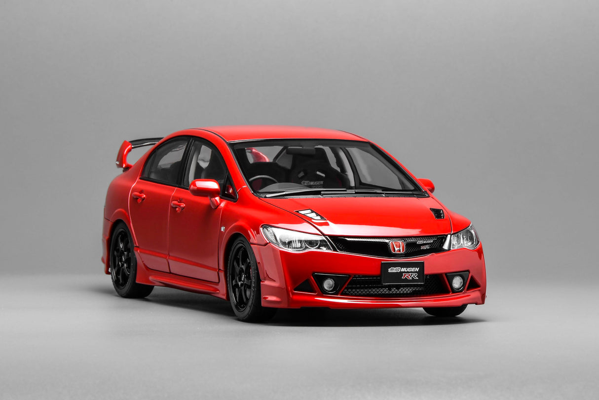 MotorHelix 1:18 Honda Civic Type-R (FD2) MUGEN RR in Milano Red