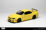 MotorHelix 1:18 Nissan Skyline GT-R (R34) Customized Version in Yellow