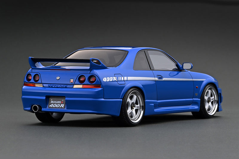 Ignition Model 1:18 Nissan Skyline GT-R (R33) NISMO 400R in Blue with Engine Display