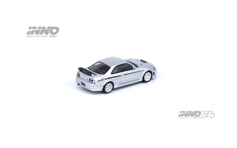 INNO64 1:64 Nissan Skyline GT-R (R33) NISMO 400R in Sonic Silver