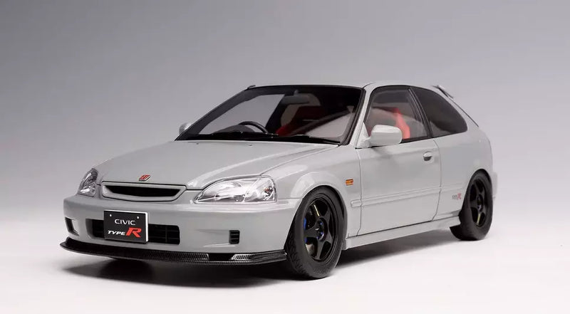 MotorHelix 1:18 Honda Civic Type-R Late Version (EK9) in Nardo Gray