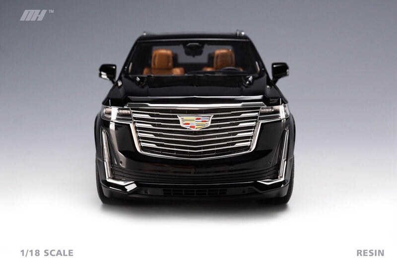 MOTORHELIX 1:18 Cadillac Escalade 2022 in Gloss Black