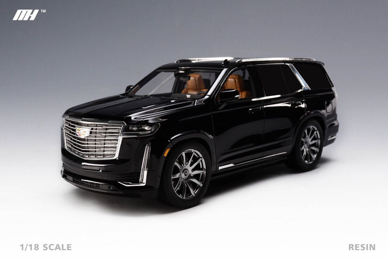 MOTORHELIX 1:18 Cadillac Escalade 2022 in Gloss Black