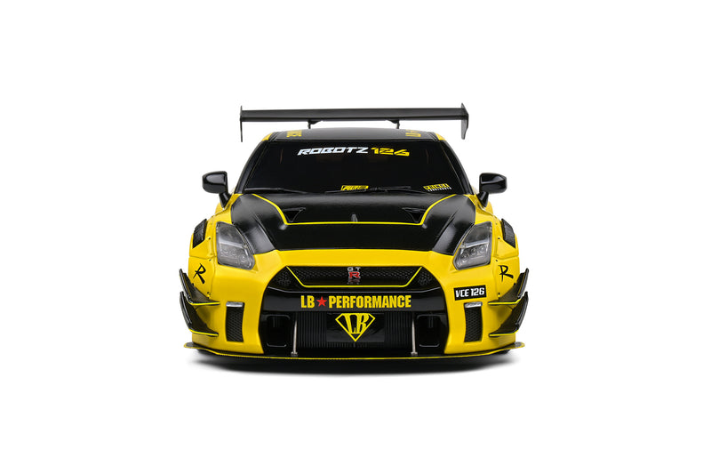 Solido 1:18 Nissan GT-R Liberty Walk 2.0 Edition 2020 in Yellow