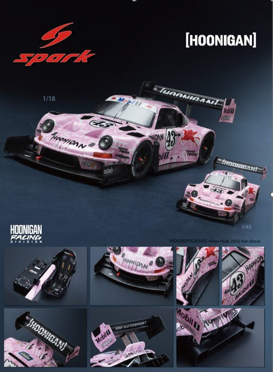 *PREORDER* Spark Models 1:43 HOONIPIGASUS 911