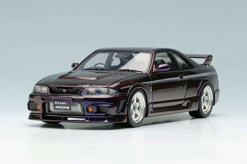 Make Up Co., Ltd / Eidolon 1:43 Nissan Skyline GT-R (R33)NISMO 400R 1996 in Midnight Purple 3