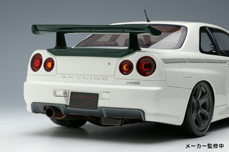 Make Up Co., Ltd / IDEA 1:18 Nissan Skyline GT-R (BNR34) Mine's V-spec N1 2021 (RAYS Wheel)