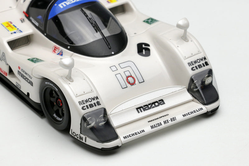 Make Up Co., Ltd / Eidolon 1:43 Mazda MX-R01 "KAJIMA" Lemans 24h Practice 1992 No.6