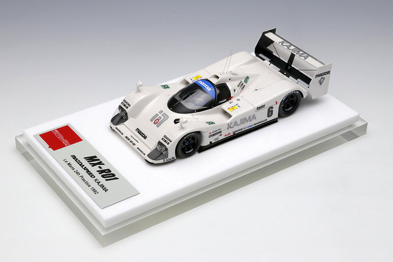 Make Up Co., Ltd / Eidolon 1:43 Mazda MX-R01 "KAJIMA" Lemans 24h Practice 1992 No.6