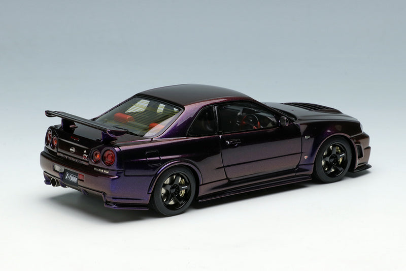 Make Up Co., Ltd / Eidolon 1:43 Nissan Skyline GT-R (R34) NISMO Z-tune 2004 Midnight Purple 3