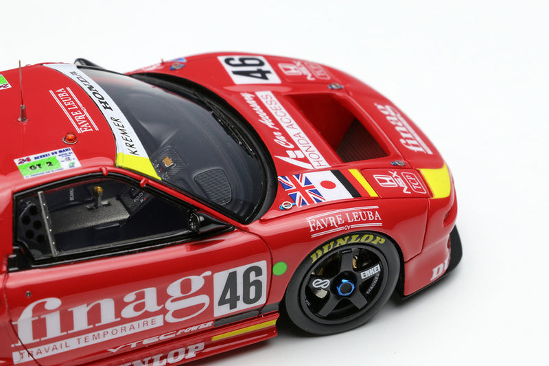 Make Up Co., Ltd. VISION 1:43 Honda NSX GT2 "Kremer Honda Racing" Le mans 24h 1994 No.46