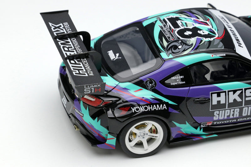 Make Up Co., Ltd. / EIDOLON 1:43 Toyota GR86 HKS Racing Performer Edition