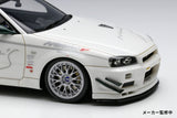 Make Up Co., Ltd / Eidolon 1:43 Nissan Skyline GT-R (BNR34) Mine's V-spec N1 2021 (BBS Wheel)